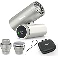 Dyson HushJet™ Mini Cool Fan, Powerful Quiet 3‑in‑1 Portable Cooling Fan for Travel & On‑the‑Go Use, Fast Evaporative Cooling with Turbo Airflow up to 25 m/s and Up to 6 Hours Battery Life