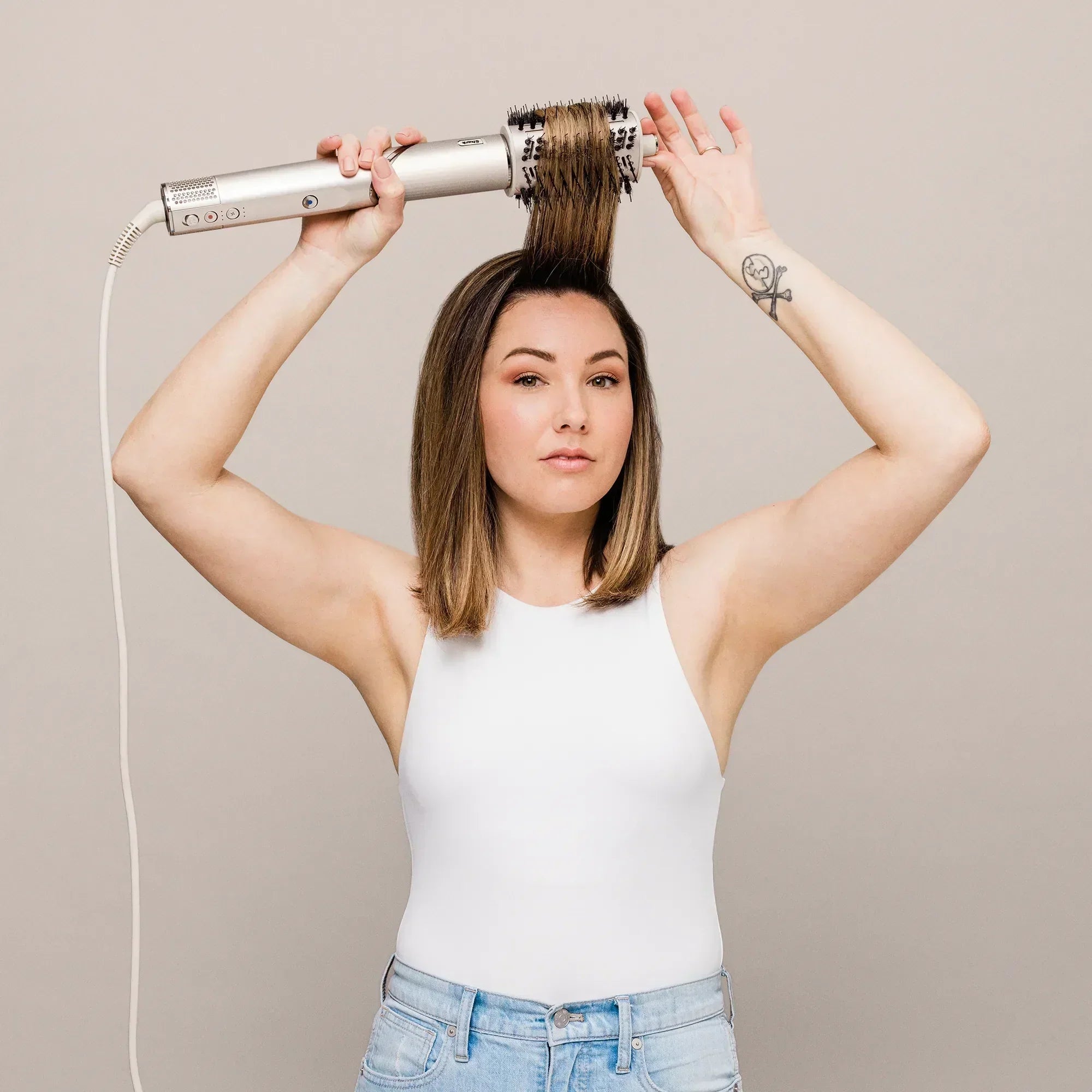 Ninja FlexStyle Build Your Own Air Styling & Hair Drying System - Stone