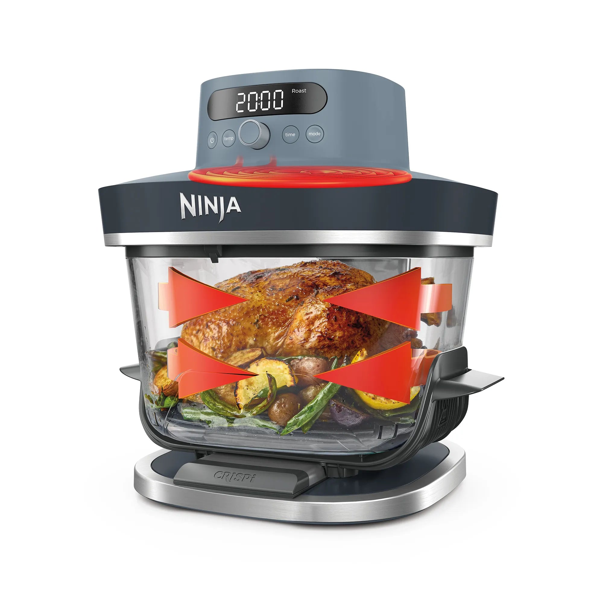 Ninja Crispi Pro 6-in-1 Countertop Glass Air Fryer