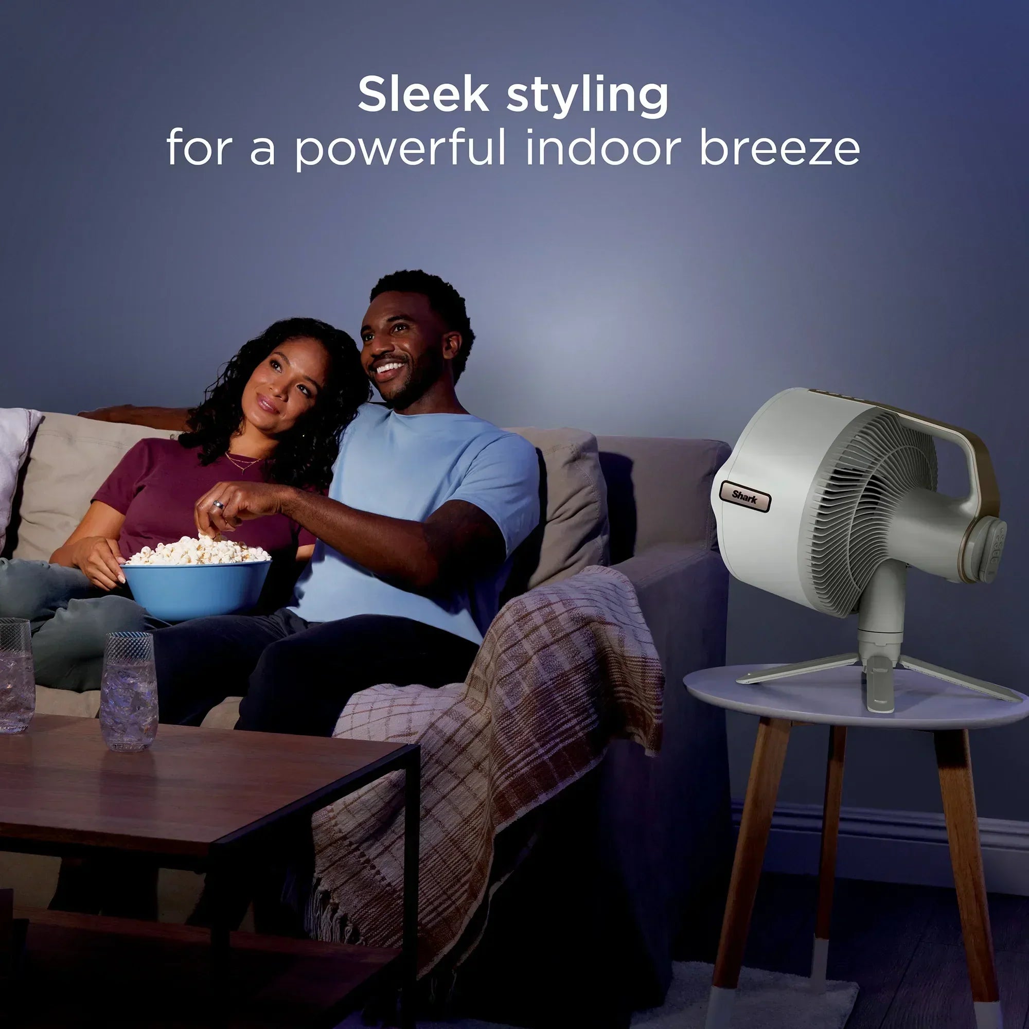 Ninja FlexBreeze Pro Mist Indoor Outdoor Pedestal & Table Fan With Water Tank