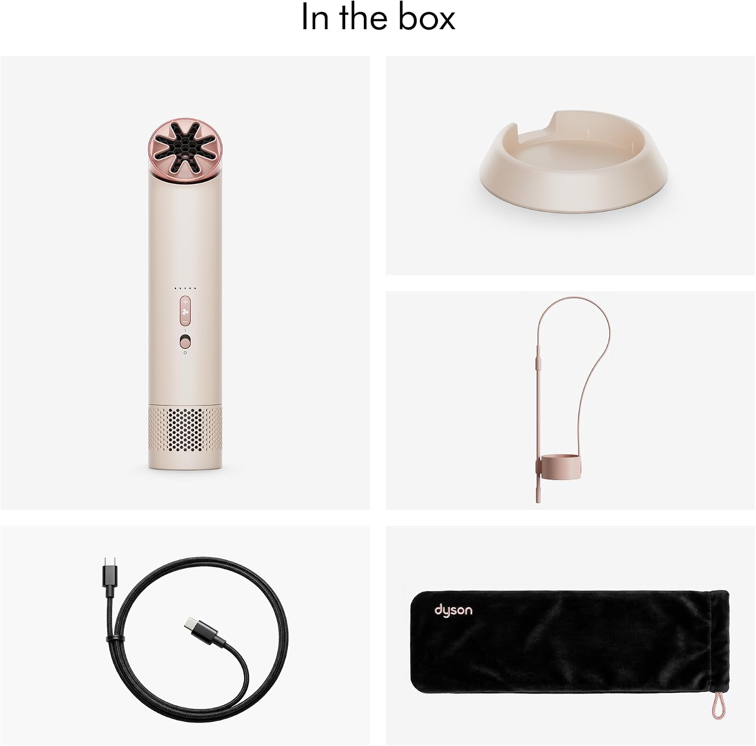 Dyson HushJet™ Mini Cool Fan, Powerful Quiet 3‑in‑1 Portable Cooling Fan for Travel & On‑the‑Go Use, Fast Evaporative Cooling with Turbo Airflow up to 25 m/s and Up to 6 Hours Battery Life