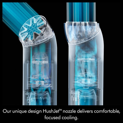 Dyson HushJet™ Mini Cool Fan, Powerful Quiet 3‑in‑1 Portable Cooling Fan for Travel & On‑the‑Go Use, Fast Evaporative Cooling with Turbo Airflow up to 25 m/s and Up to 6 Hours Battery Life