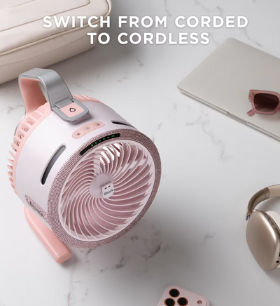 Ninja FlexBreeze HydroGo Misting Fan - Limited Edition Pink Diamond FA050UKPK9