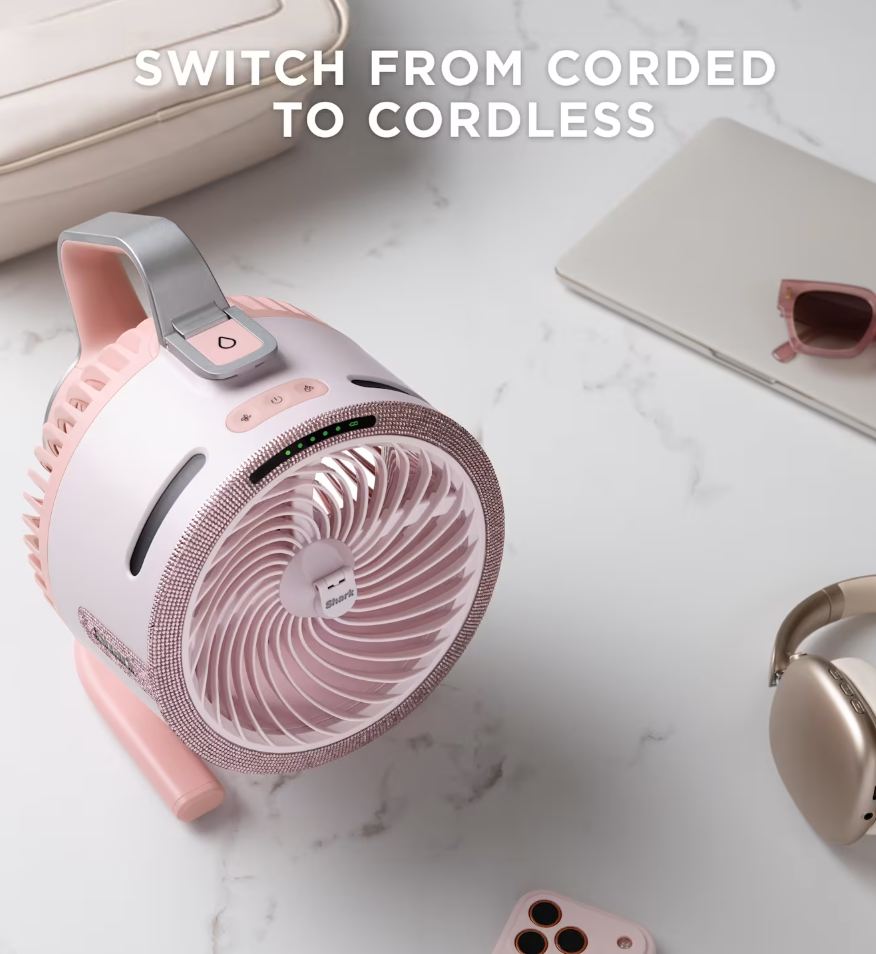 Ninja FlexBreeze HydroGo Misting Fan - Limited Edition Pink Diamond FA050UKPK9