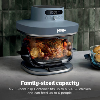 Ninja Crispi Pro 6-in-1 Countertop Glass Air Fryer