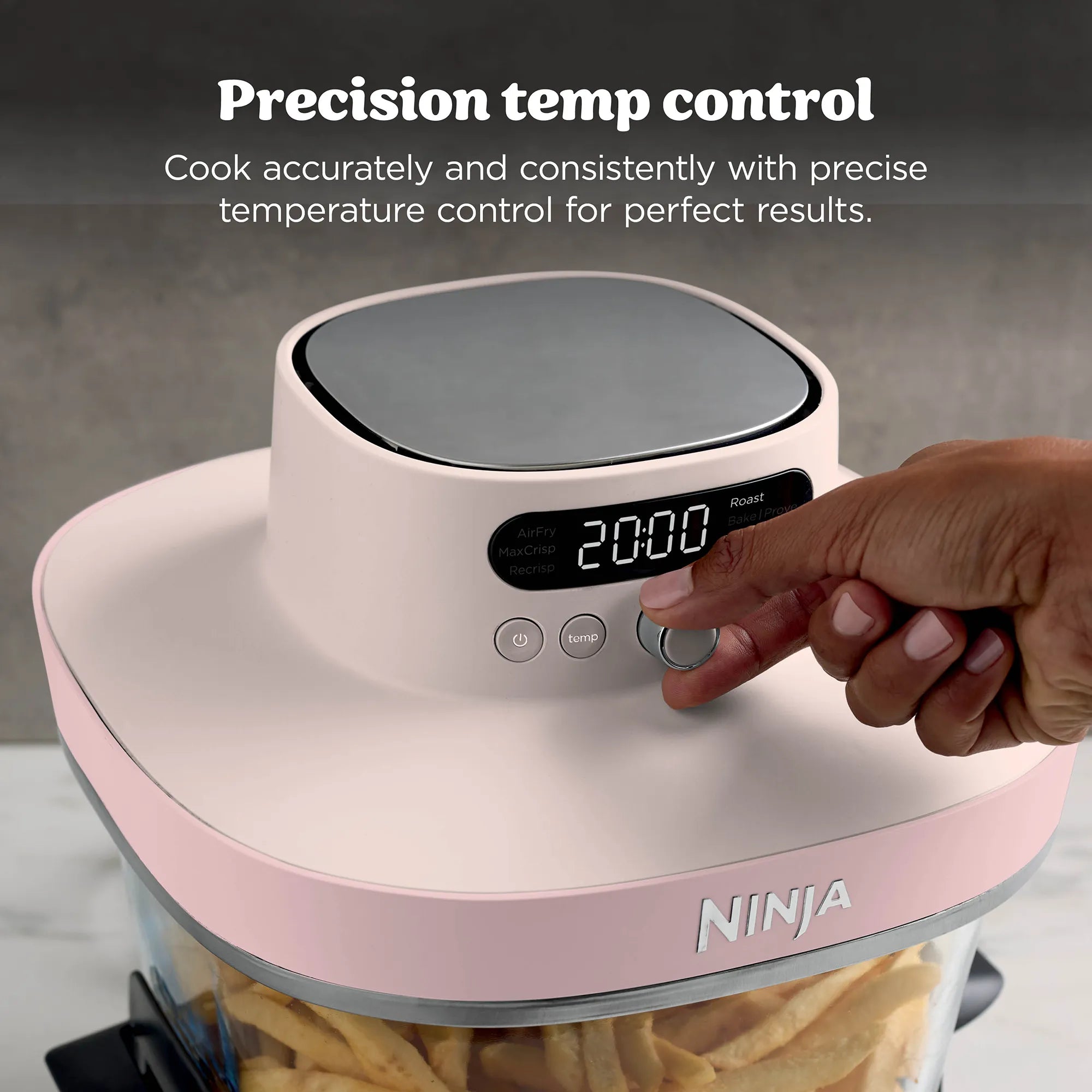 Ninja Crispi Pro 6-in-1 Countertop Glass Air Fryer
