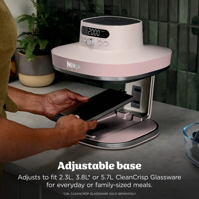 Ninja Crispi Pro 6-in-1 Countertop Glass Air Fryer