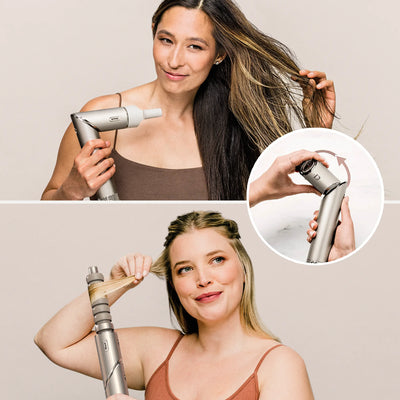 Ninja FlexStyle Build Your Own Air Styling & Hair Drying System - Stone