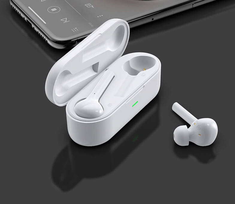 Mini TWS Bluetooth Wireless Earbuds with Touch Control & Dual Microphone For Smartphones