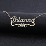 Load image into Gallery viewer, Heart Pendant With Personalized Name Necklace For Women
