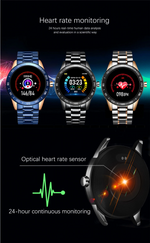 Load image into Gallery viewer, Steel Band Smart Watch for Men - Multifunction Mode
