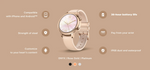 Load image into Gallery viewer, C2 Wear OS by Google Women Bluetooth Smart Watch Android&amp;iOS Compatible IP68 Swim ready Waterproof GPS Supported
