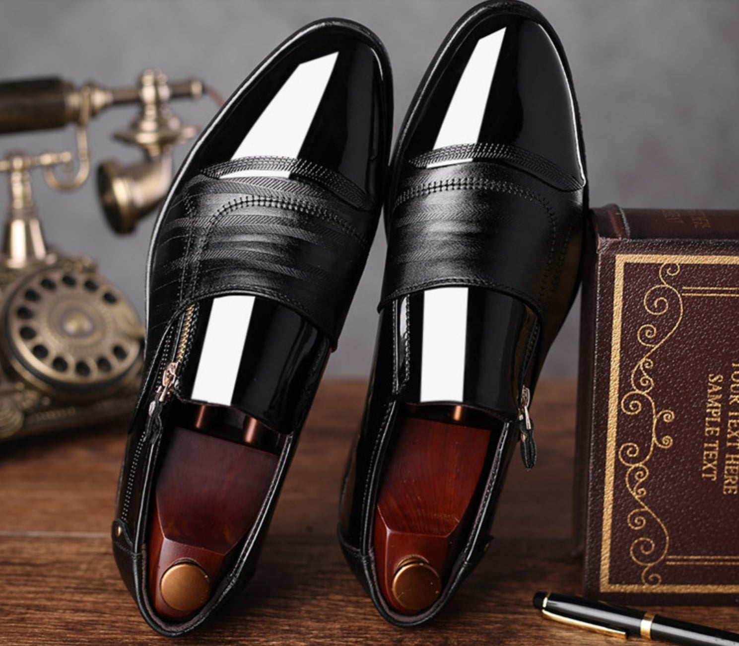 Luxury Oxford Leather Men's Formal Shoe