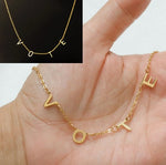 Load image into Gallery viewer, &quot;VOTE&quot; Women Necklace - Customized Letters/Name Necklace
