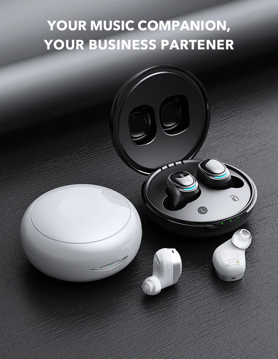 X8 Wireless Earbuds w/ Touch Control - Stereo Cordless Earphones For Smart Phones With Charging Box