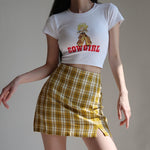 Load image into Gallery viewer, Chic Split Mini Skirt with Under Short - Women&#39;s Skirts
