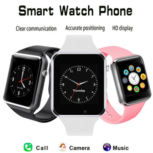 Smart Watch with Camera, Micro SIM Card Slot, Supports External Memory Card up to 32GB Waterproof Smart Watch