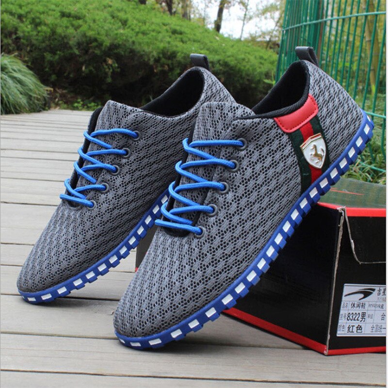 Designer Mesh Loafers - Casual Men's Shoes