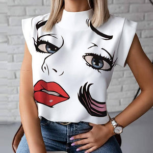 Aesthetic Prints Blouses for Women