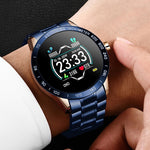 Load image into Gallery viewer, Steel Band Smart Watch for Men - Multifunction Mode
