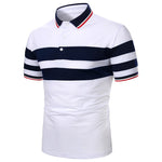 Load image into Gallery viewer, Aesthetic Men&#39;s Classic Polo Shirt - Multi-Color Polo T-Shirt
