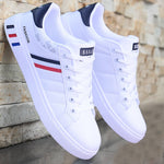 Load image into Gallery viewer, Men&#39;s Comfortable Leather Casual Sneakers
