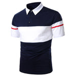 Load image into Gallery viewer, Aesthetic Men&#39;s Classic Polo Shirt - Multi-Color Polo T-Shirt
