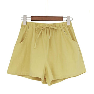 Hot Casual Cotton&Linen Shorts for Women