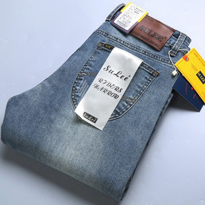 Casual Relaxed Denims - Men's Straight Jeans