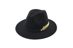 Load image into Gallery viewer, Royal Fedora - Men&#39;s Flat Brim Hat
