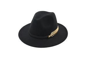 Royal Fedora - Men's Flat Brim Hat