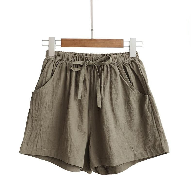 Hot Casual Cotton&Linen Shorts for Women