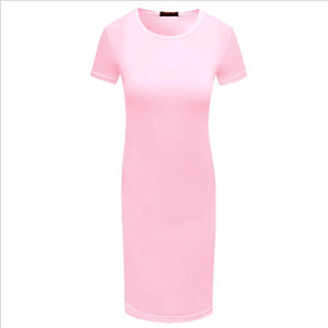 Bodycon Tunic Summer Dress - Women's Pencil Dress