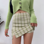 Load image into Gallery viewer, Chic Split Mini Skirt with Under Short - Women&#39;s Skirts
