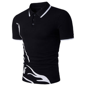 Summer Fashion Polo Shirts - Men's High Quality Short Sleeve T-Shirt