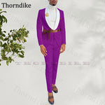 Load image into Gallery viewer, Stylish Asymmetrical Men&#39;s Custom Made Suit
