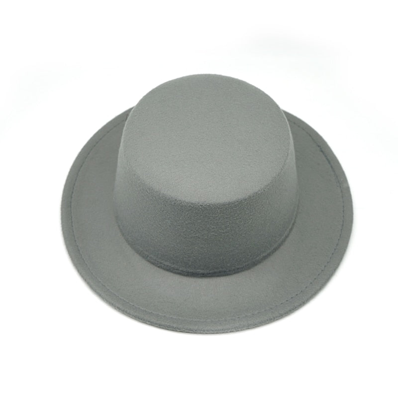 Blend Fedora with Wide Brim - Men's Hat