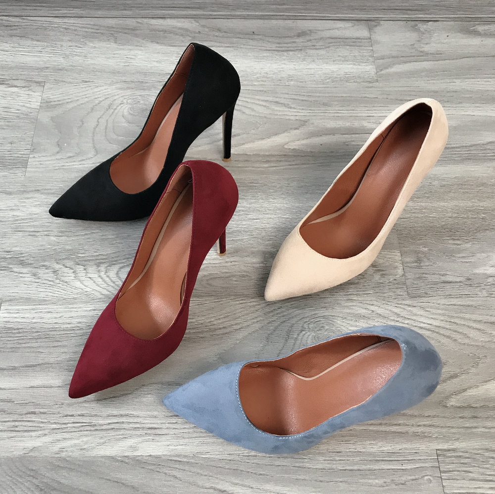 Aesthetic Stilettos - Women's Pointed Toe Pump Heels