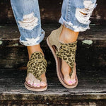 Load image into Gallery viewer, Women&#39;s Leopard Pattern Anti-slip Sandals
