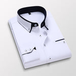 Load image into Gallery viewer, Classic Long Sleeve Men&#39;s Dress Shirts
