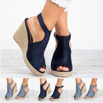 Load image into Gallery viewer, Classy Solid Color Women&#39;s Wedge
