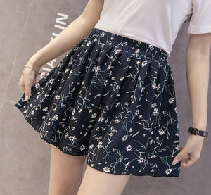 Women's Loose Chiffon Shorts