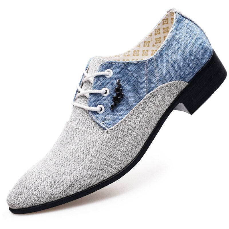 Formal Canvas Men's Oxford Shoe