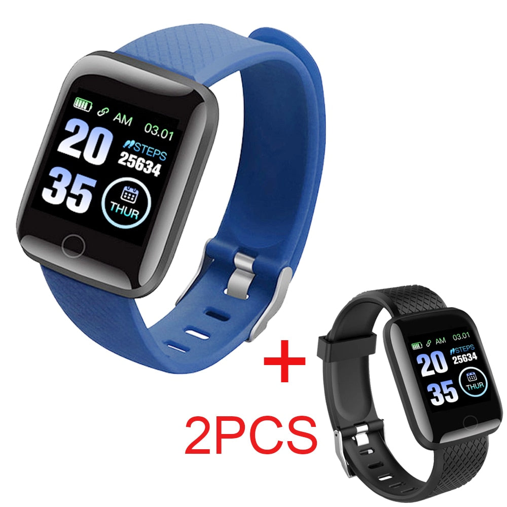 Heart Rate & Blood Oxygen Monitoring 116 Plus Smart Watch