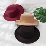 Load image into Gallery viewer, Blend Fedora with Wide Brim - Men&#39;s Hat
