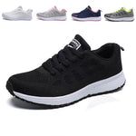 Load image into Gallery viewer, Casual Lace-up Walking Trainers - Women&#39;s Sneakers
