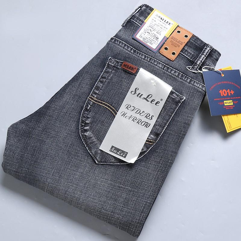 Casual Relaxed Denims - Men's Straight Jeans