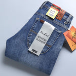 Load image into Gallery viewer, Casual Relaxed Denims - Men&#39;s Straight Jeans
