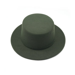 Blend Fedora with Wide Brim - Men's Hat