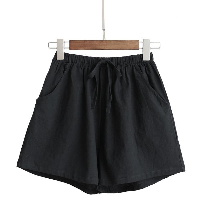 Hot Casual Cotton&Linen Shorts for Women